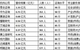 中国十大咨询公司排名,揭秘十大咨询公司实力榜